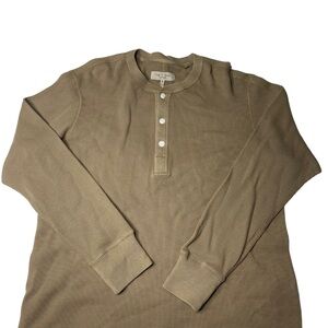 rag & bone Tan Long Sleeve Tee